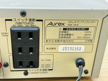 ☆ Aurex ステレオ アンプリファイヤー アンプ SB-M3 オーディオ機器 SA-1201u120 ☆_画像7