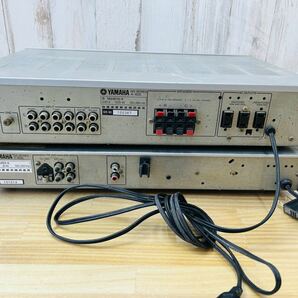 ☆ YAMAHA ヤマハ STEREO AMPLIFER A-405 アンプ AM/FM STEREO TUNER T-405 チューナー セット まとめ SA-1208b140 ☆の画像7