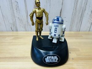 ☆ C-3PO R2-D2 トーキングバンク 貯金箱 1995 thinkway toys シンクウェイトイズ スターウォーズ star wars SA-1224d120 ☆