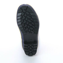 【新品 未使用】メンズ 長靴 ドローコード ネイビー 25.5cm 17302_画像4