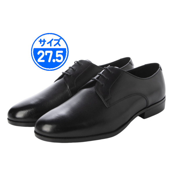 【新品 未使用】本革ビジネスシューズ ブラック 27.5cm 黒 CL310