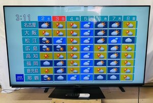 再出品【らくらく家財便 Dランク】SHARP シャープ AQUOS 4T-C60BN1 2019年製 液晶テレビ 60型 リモコン 家電