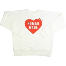 HUMAN MADE ヒューマンメイド 23AW SWEATSHIRT White HM26CS041 クルーネックスウェット 白 Size 【XL】 【新古品・未使用品】 20783184_画像1