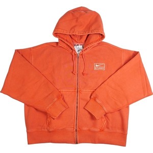 Stussy Stussy x Nike 23aw Stone Pashed Fleece Zip Hoodie Habanero Red Parker Red Size [M] [Новый и неиспользованный] 207844117