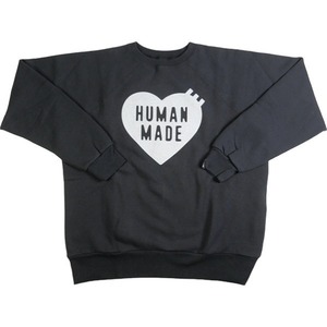 HUMAN MADE ヒューマンメイド 23AW SWEATSHIRT Black HM26CS041 クルーネックスウェット 黒 Size 【M】 【新古品・未使用品】 20784364