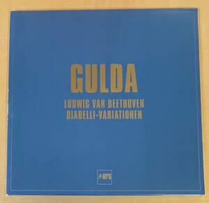 LP 重量盤 FRIEDRICH GULDA BEETHOVEN DIABELLI VARIATIONS フリードリヒ・グルダ MPS