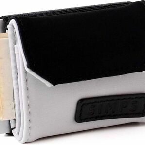 メンズ 財布 小銭入　小さい　コンパクト　ミニ財布　インディゴ　グレーブラック