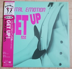 DIGITAL EMOTION / GET UP! ★ C12Y0378 ★ 12inch 