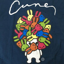 CUNE キューン 半袖 Tシャツ 青 M_画像6