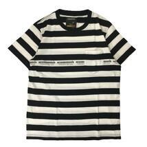 NEIGHBORHOOD ネイバーフッド Fragment Design フラグメント ボーダー ポケットTシャツ 半袖 S_画像1