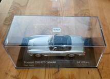 MINICHAMPS 1/43 Maserati 3500 GT Cabriolet★Grigio Argento　1 of 1,296　ミニチャンプス マセラティ　カブリオレ_画像2