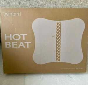 Twinbird Hotbeat シートマッサージャー EM-2538