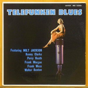 ●レア!表綺麗!美盤!名盤!ダブル洗浄済!★Kenny Clarke(ケニー クラーク)『Telefunken Blues』 US初期プレスLP #61270