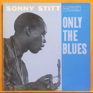 ●レア白ラベプロモ!ほぼ美品!名盤!MONO!★Sonny Stitt(ソニー・ステット)『Only The Blues(オンリー・ザ・ブルース)』JPN LP #61451