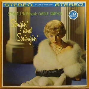 ◎レア!良品!ダブル洗浄済!★Carole Simpson(キャロル シンプソン)『SSingin' And Swingin'』 US Mayfair LP #61273