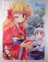 ◆ FORTUNE ARTERIAL フォーチュン アテリアル クリアファイル 千堂瑛里華 東儀白 ◆_画像1