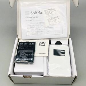 【新品 未使用】 SoftBank ソフトバンク ULTRA WiFi ルーター BB 101SB 本体 PW パールホワイト 白 Pocket ポケット Wi-Fi 付属品 完備