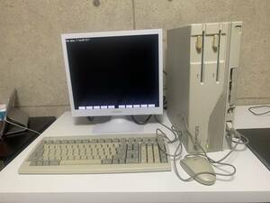 pc9801 DA2 本体、モニター、キーボード、マウス一式