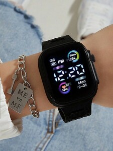 腕時計 メンズ セット スクエア型デザイン 腕時計 ブレスレット カジュアル、スタイリッシュ 男女兼用 フェスティバルギフト