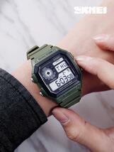 腕時計 メンズ デジタル 男性 耐水 電子ウォッチ_画像1