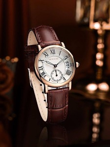 腕時計 レディース クォーツ シンプルな腕時計 カレンダー 水防止 ゴールド 贅沢な装飾 汎用性が高くエレガント 女性用腕時計
