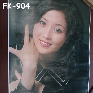 FK-904◆当時物ポスター　あべ静江　53㎝×74㎝　　 20231225