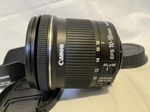 Canon 超広角ズームレンズ EF-S10-18mm F4.5-5.6 IS STM APS-C EF-S10-18 IS STM