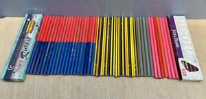 ソコニN57／古い 鉛筆 ムーンラビット キタボシ ペンシル 学習鉛筆 まとめて大量 HB B 赤青 文房具 レトロ 長期保管品 現状品 