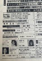 Yパモ4BOOK/平凡パンチ まとめて4冊 1975年 1979年 ホーン・ユキ古手川祐子小野みゆき桜田順子キャティマリリン レトロ 当時物 現状品_画像3