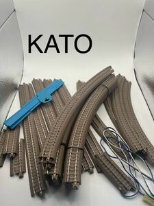 美良品KATO ユニトラック レール ゲージ 線路 フィダー線路62mm1本含むまとめて　リレーラー付