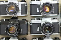 ９　ペンタックス　一眼レフフィルムカメラ　まとめ　Sportsmatic SPF 55mm F1.8 50mm F1.4 macro F2.8 F2 135mm F2.5 35mm F3.5_画像2