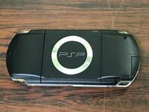 SONY PSP1000 Handheld Black console tested ソニー プレイステーションポータブル ピアノ・ブラック 本体 動作確認済 C797_画像2