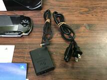 SONY PSP3000 Handheld Black console tested W/box ソニー PSP ピアノ・ブラック 本体 箱説明書付 動作確認済 C941_画像3