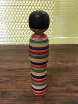 Kokeshi Doll 奥瀬陽子 作 こけし 伝統こけし 黒石市 津軽系 高さ 約21cm 在銘 銘有 人形 日本人形 置飾り 工芸品 民芸品 伝統工芸 C933_画像4