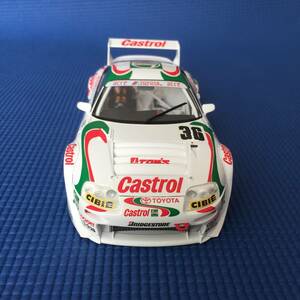 タミヤ「トヨタ　スープラ　レーシング　ＣＡＳＴＲＯＬ」１／２４完成品