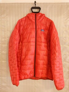 パタゴニア　マイクロパフフーディ　Мサイズ　レッド　STY 84030 Patagonia パフジャケット フー ディ