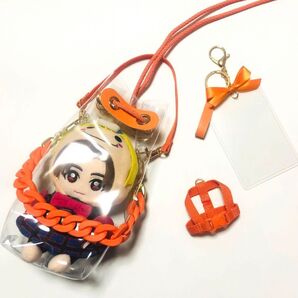 Hey!Say!JUMP ぬいぐるみ ポーチ ハーネス セット ちびぬい 有岡大貴