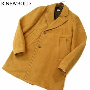 R.NEWBOLD ポールスミス 秋冬 メルトン ウール★ シングル コート Sz.M　メンズ　A3T14123_B#N