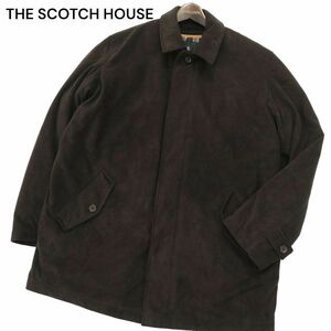 THE SCOTCH HOUSE スコッチハウス 秋冬 ブレスサーモ 中綿 ライナー★ ステンカラー ジャケット コート Sz.L　メンズ　A3T14929_C#N