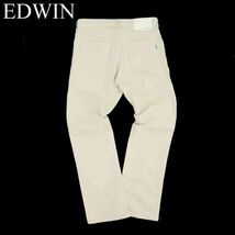 EDWIN エドウィン 春夏 ER003 ジャージーズ★ 麻 リネン混 ストレッチ デニム パンツ ジーンズ Sz.S　メンズ　A3B05811_C#P_画像5