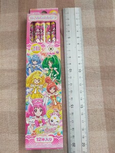 スマイルプリキュア かきかたえんぴつ2B 10本入り 六角軸 ６角軸