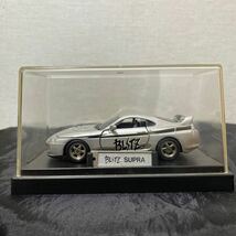 MTECH BLISTZ SUPRA 1/43 エムテック ブリッツ スープラ　銀色　エポック社_画像1