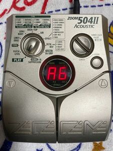 ZOOM アコースティック エフェクター 504Ⅱ Acoustic Effects 