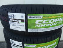 未使用品！！BRIDGESTONE ECOPIa NH200 195/65R15 4本セット_画像2