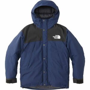 完売 新品 THE NORTH FACE ノースフェイス S マウンテンダウンジャケット メンズ Mountain Down Jacket 74 ネイビー ND91837 ダウン 防寒