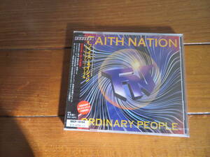 国内盤未開封　/　Faith Nation // Ordinary People _MICP-10164