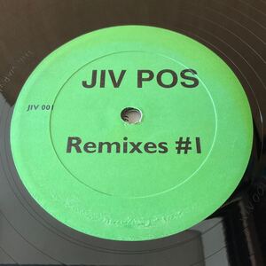 12インチ JIV POS - REMIXES #1 RAEKWON-ICE CREAM (REMIX)/UNKNOWN ARTIST-UNKNOWN/SA-DEUCE-DON'T WASTE MY TIME