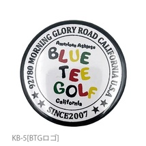 5③: 送料無料【KB-5(BTGロゴ)】ブルーティーゴルフ 缶バッヂマーカー 【AC-022】BLUE TEE GOLF CALIFORNIA_画像1