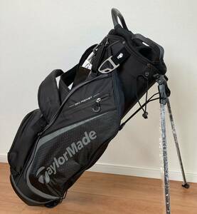 新品 TaylorMade/テーラーメイド セレクトプラス スタンドキャディバッグ 9型 47インチ対応 JJJ45 黒チャコール ゴルフバック