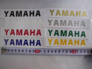 ヤマハ　YAMAHA　ステッカー　小　８色セット
